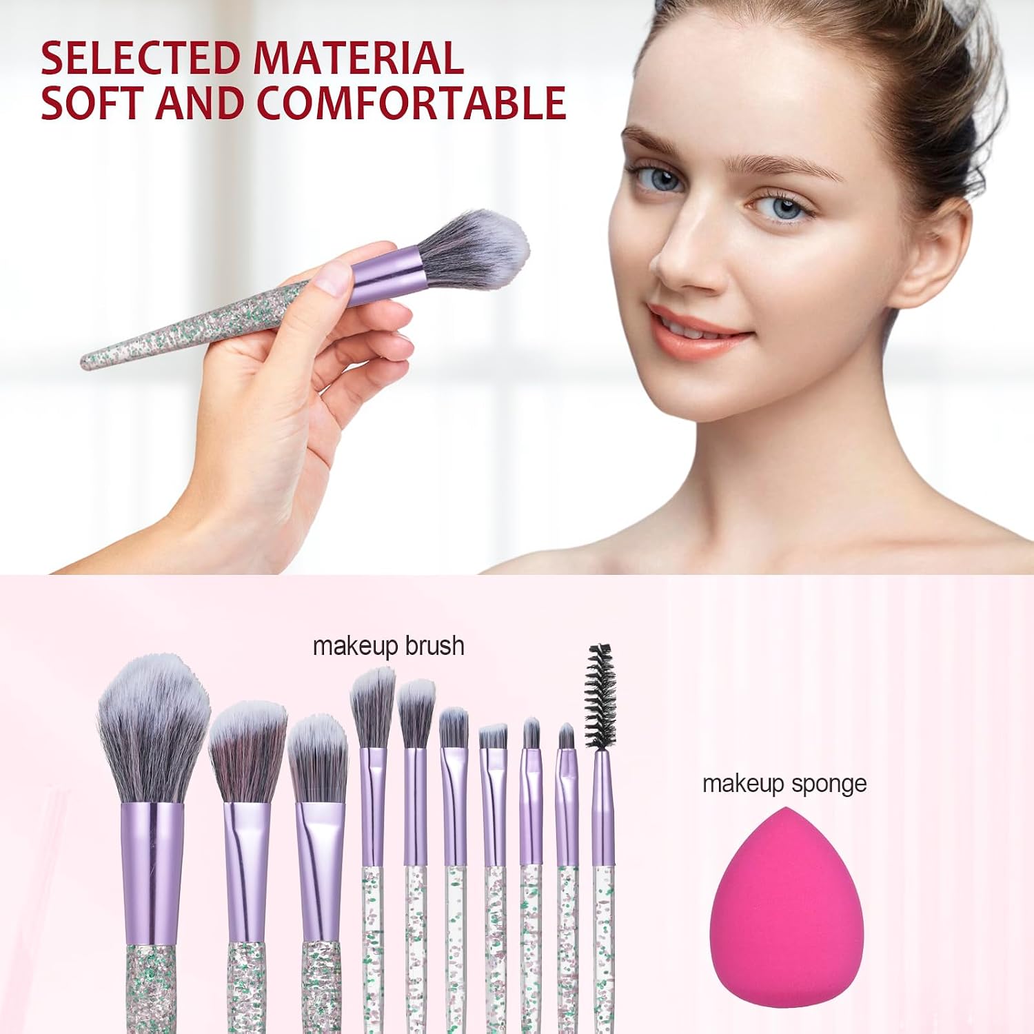 SET DE MAQUILLAJE POMCRAL COMPLETO PARA MUJER - 5