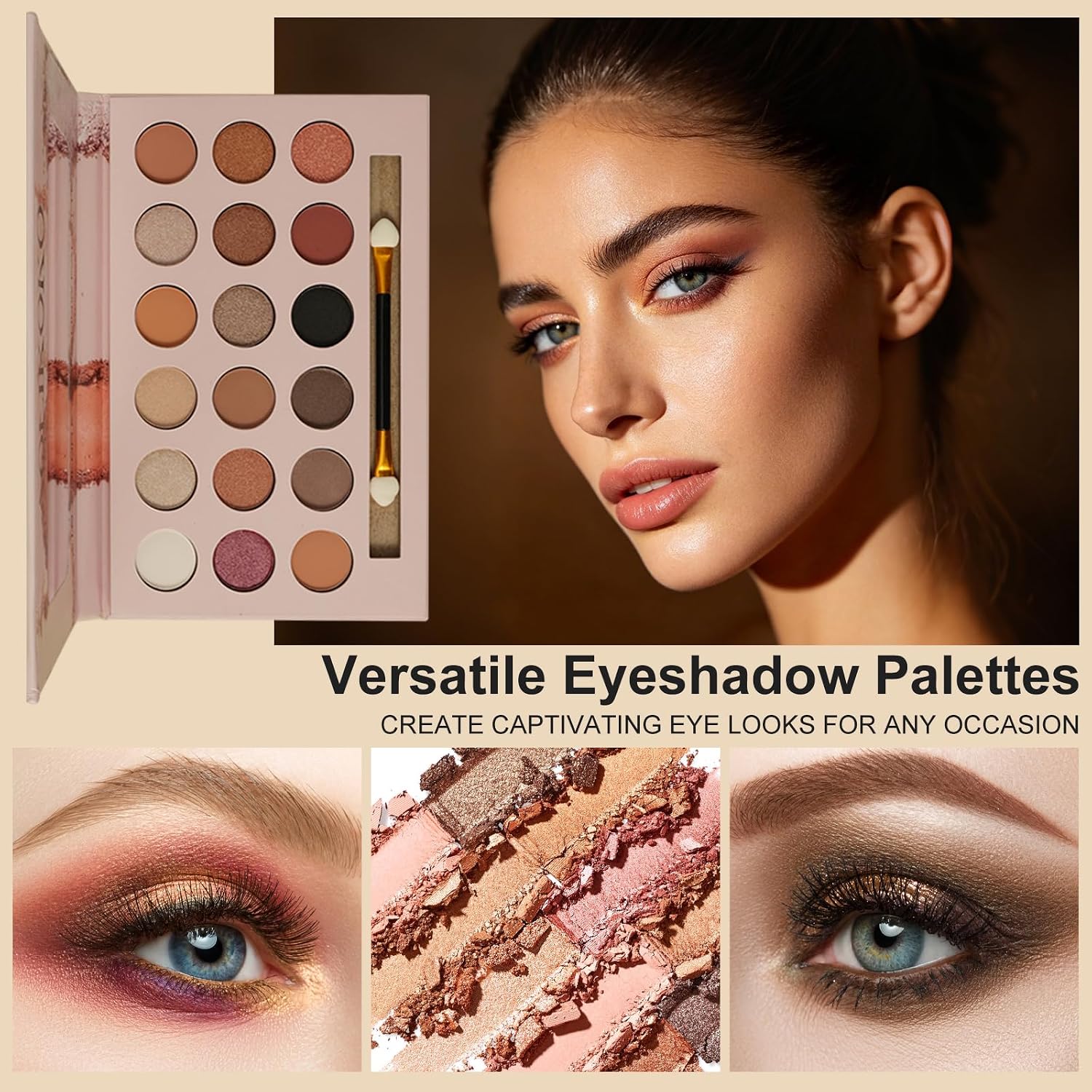 SET DE MAQUILLAJE COMPLETO AOLIKOKO HZB-082 PARA MUJER - 3