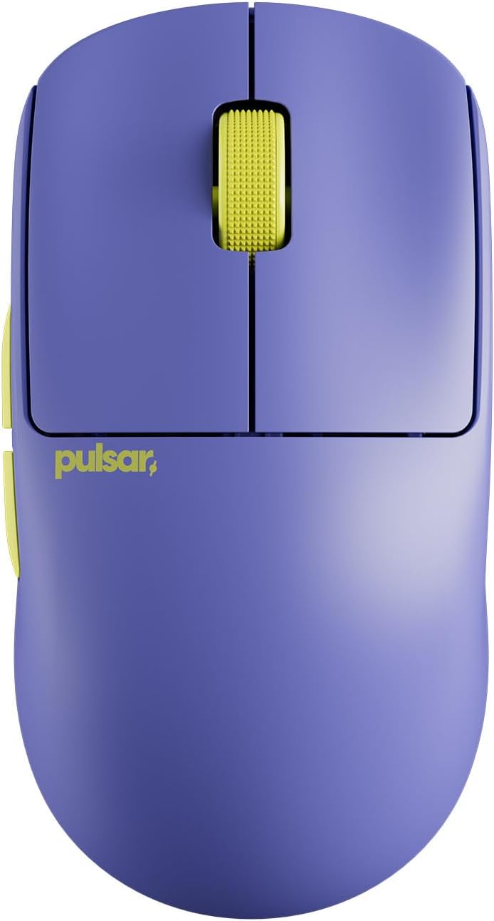 MOUSE GAMER PULSAR GAMING GEARS X2 CRAZYLIGHT WIRELESS 35G OPTICAL SWITCH 32000 DPI - 1
