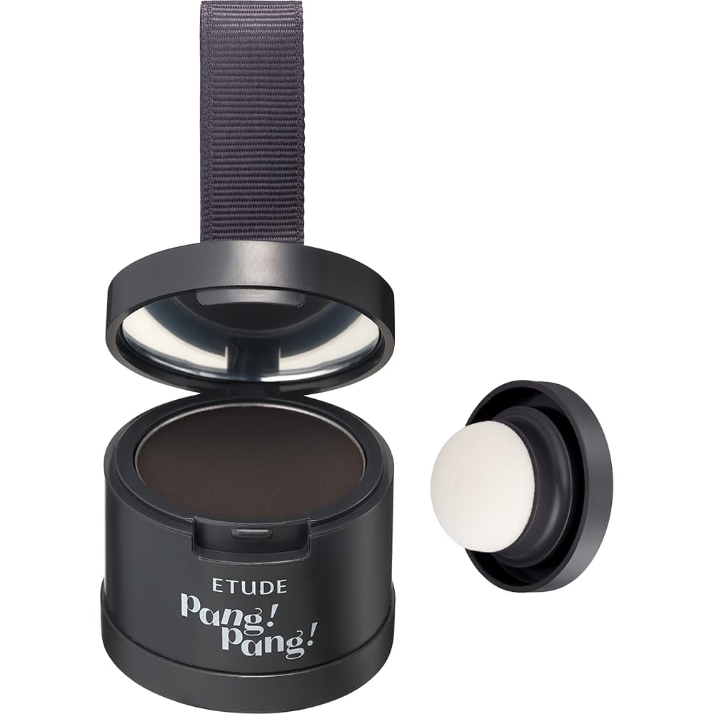 POLVO PARA RETOQUE DE RAÍCES ETUDE HAIR PANG PANG NATURAL BLACK - 1