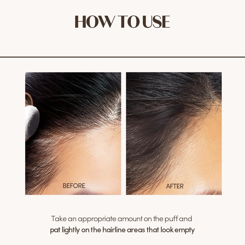 POLVO PARA RETOQUE DE RAÍCES ETUDE HAIR PANG PANG NATURAL BLACK - 2