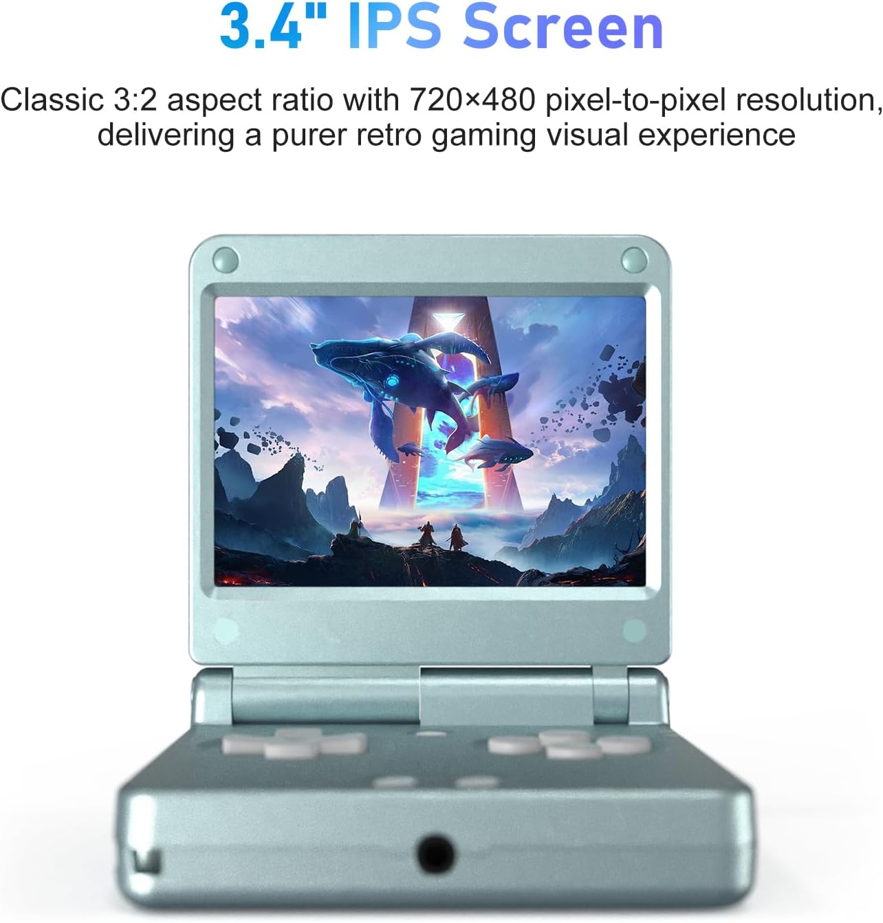CONSOLA PORTÁTIL RG SP CINTWORY 16GB AZUL PERLA 3.4'' IPS - 2