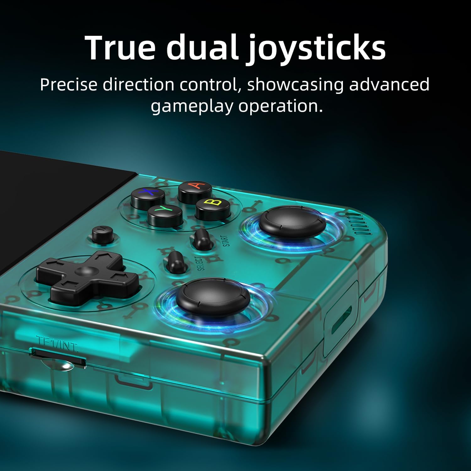 CONSOLA PORTÁTIL RETRO AIVUIDBS CON PANTALLA IPS 3.5 PULGADAS Y TARJETA 64GB CON 4353 JUEGOS - 5