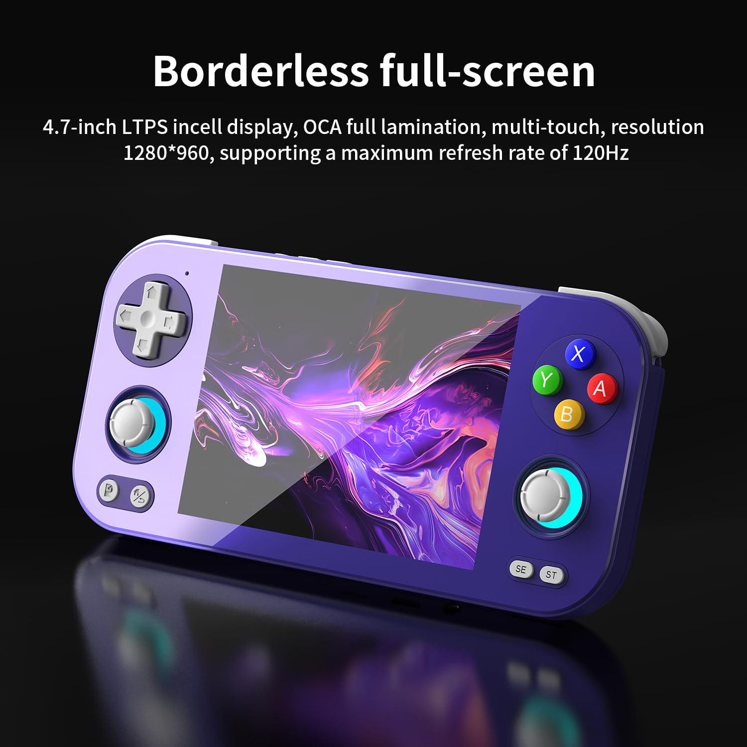 CONSOLA PORTÁTIL RG476H RGAMBERNIC 128GB ANDROID 13 PANTALLA TÁCTIL 4.7 PULGADAS - 3