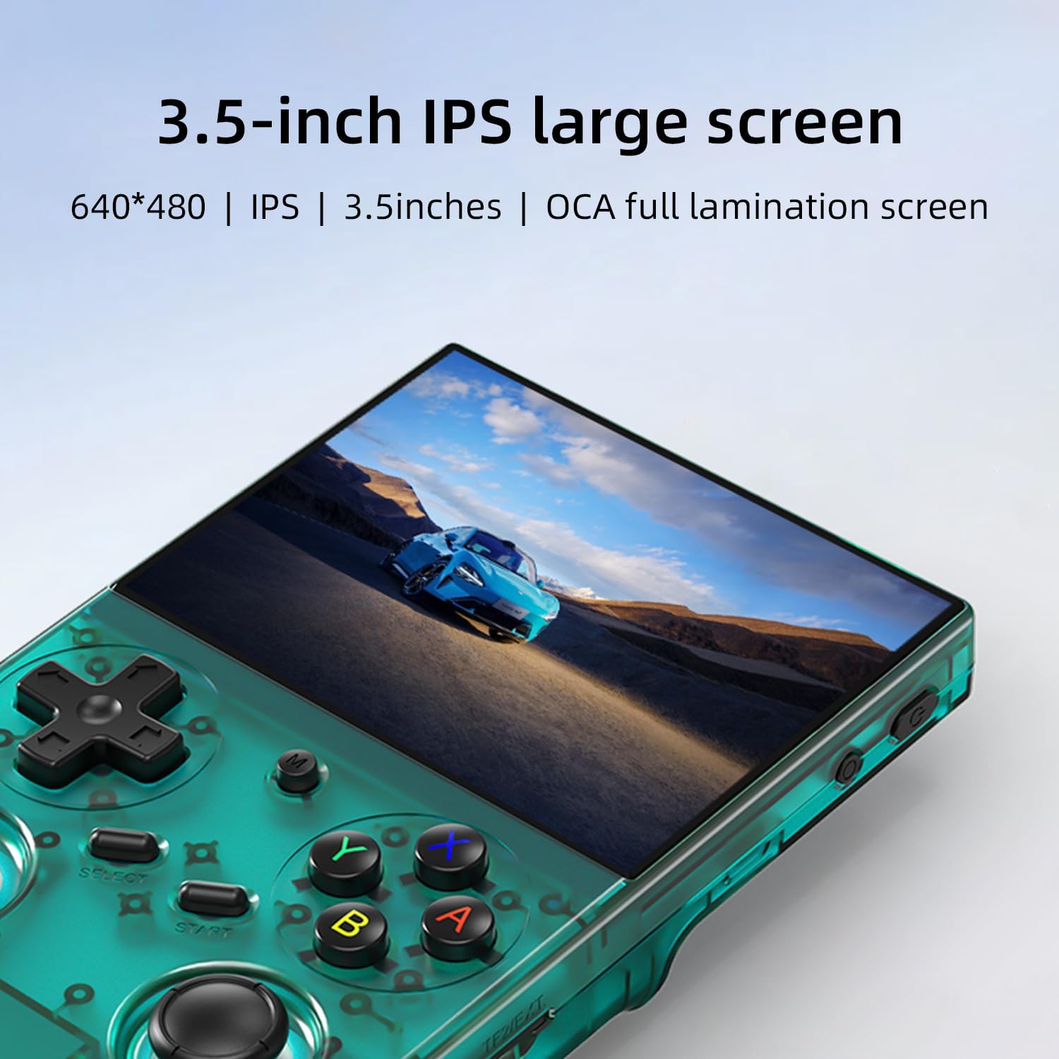 CONSOLA PORTÁTIL DE JUEGOS RG35XXPRO AIVUIDBS 64GB VERDE - 2