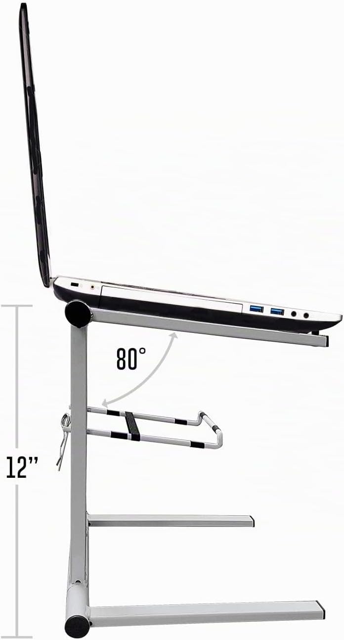 SOPORTE PLEGABLE PARA LAPTOP AXCESSABLES DJLTS-01 BLANCO - 4