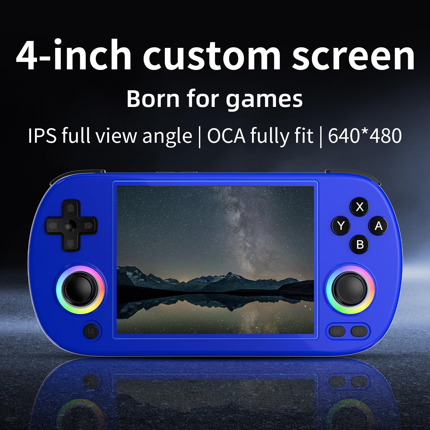 CONSOLA PORTÁTIL RETRO ANBERNIC RG40XX H 64GB AZUL - 3
