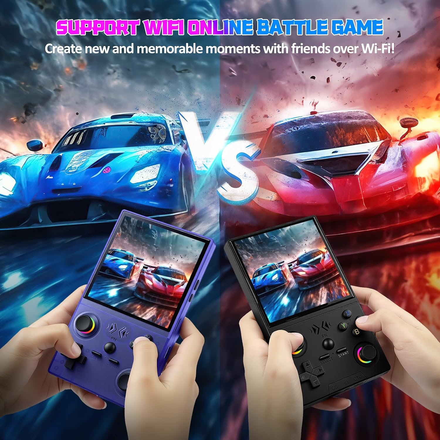 CONSOLA DE VIDEOJUEGOS PORTÁTIL UYTGXEN XF40V 64GB PANTALLA 4.0 PULGADAS - 5