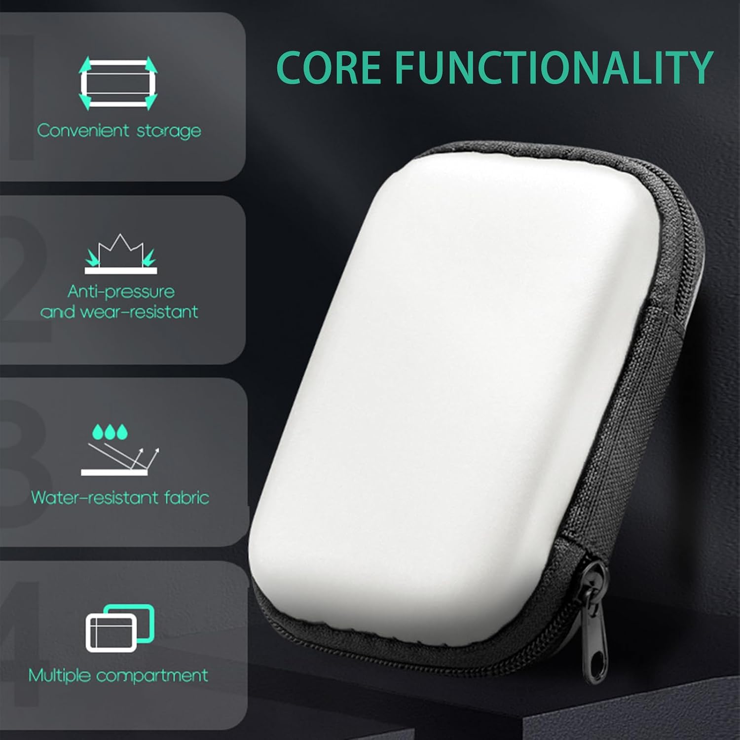 FUNDA RÍGIDA PARA CONSOLA TEHAOUU COMPATIBLE CON R35S Y R36S - 3