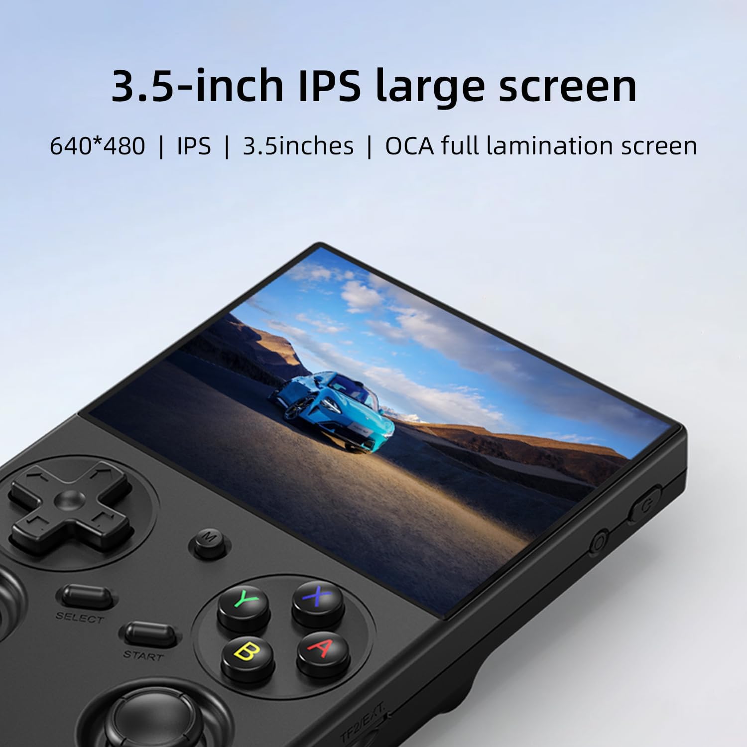 CONSOLA PORTÁTIL DE VIDEOJUEGOS GIIPGOOP RG35XX PRO 64GB NEGRA - 2