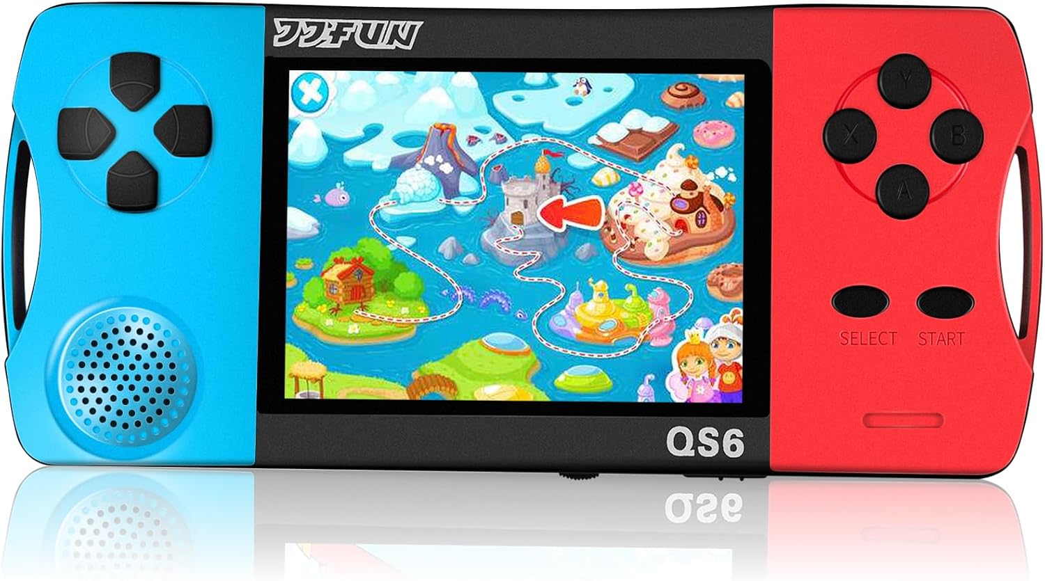 CONSOLA PORTÁTIL SNONBROS QS6-BR CON PANTALLA IPS DE 3.5' Y 216 JUEGOS PREINSTALADOS - 1