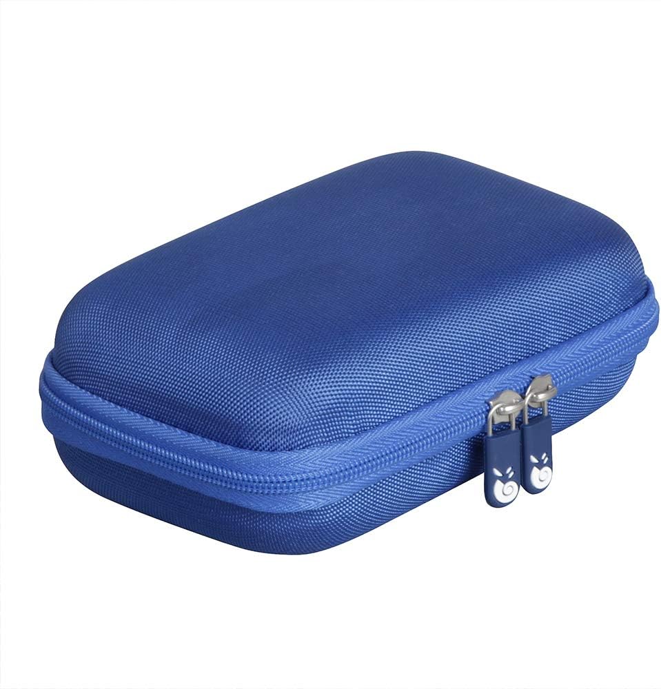 ESTUCHE RÍGIDO DE VIAJE HERMITSHELL PARA CONSOLA CLÁSICA FC RETRO AZUL - 5