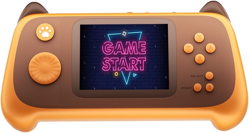 CONSOLA PORTÁTIL RETRO BESOSAY CON 666 JUEGOS INCORPORADOS - 1