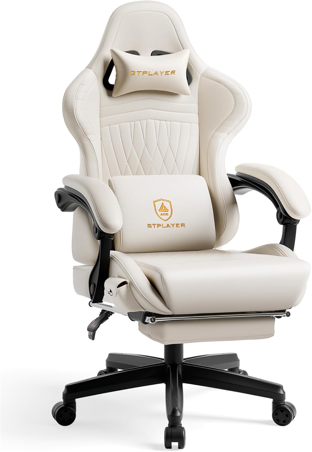 SILLA DE OFICINA GTPLAYER GAMING OFF WHITE - 1