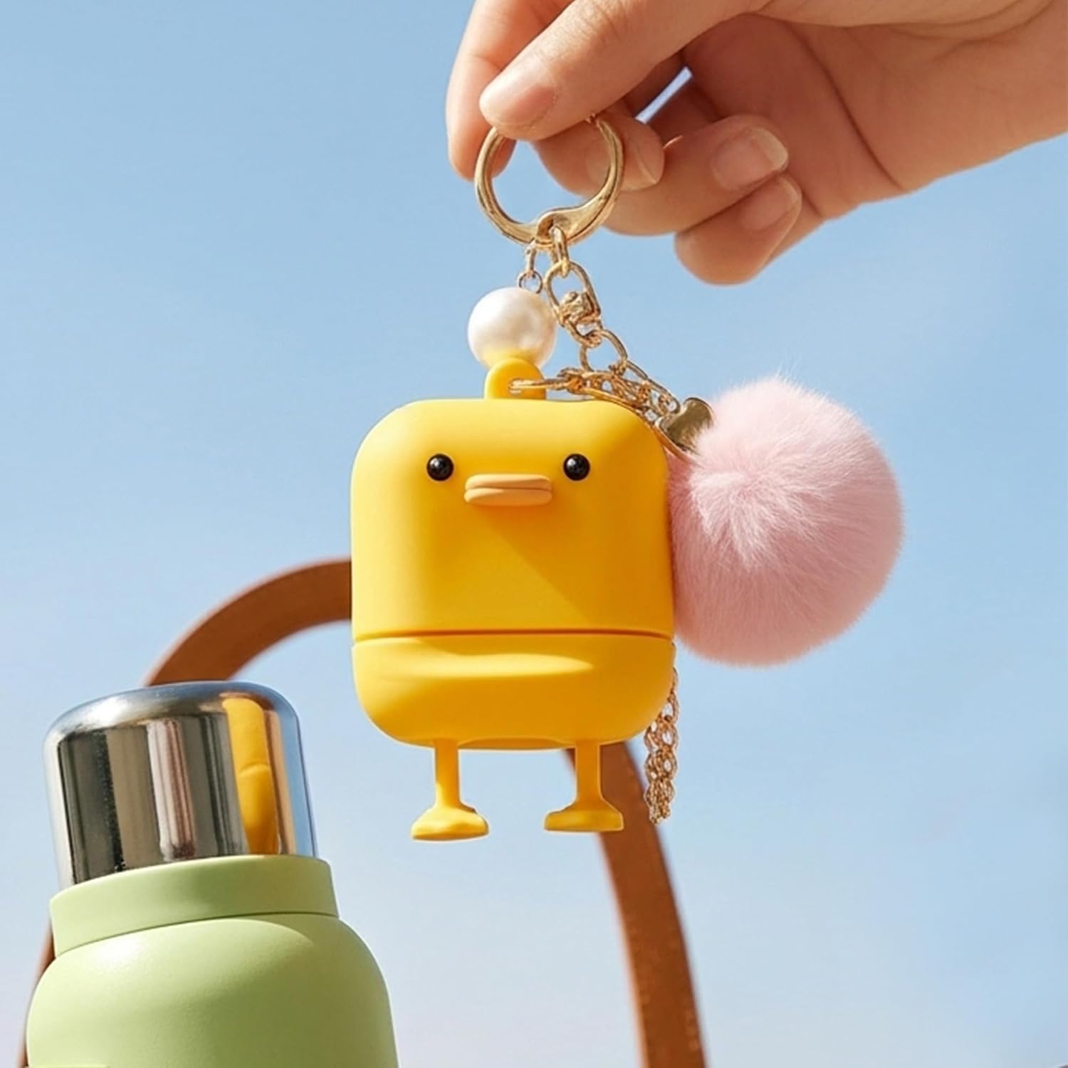 LLAVEROS KAHI AIRY FIT SUN STICK PORTA PROTECTOR DE SILICONA PATO - 4
