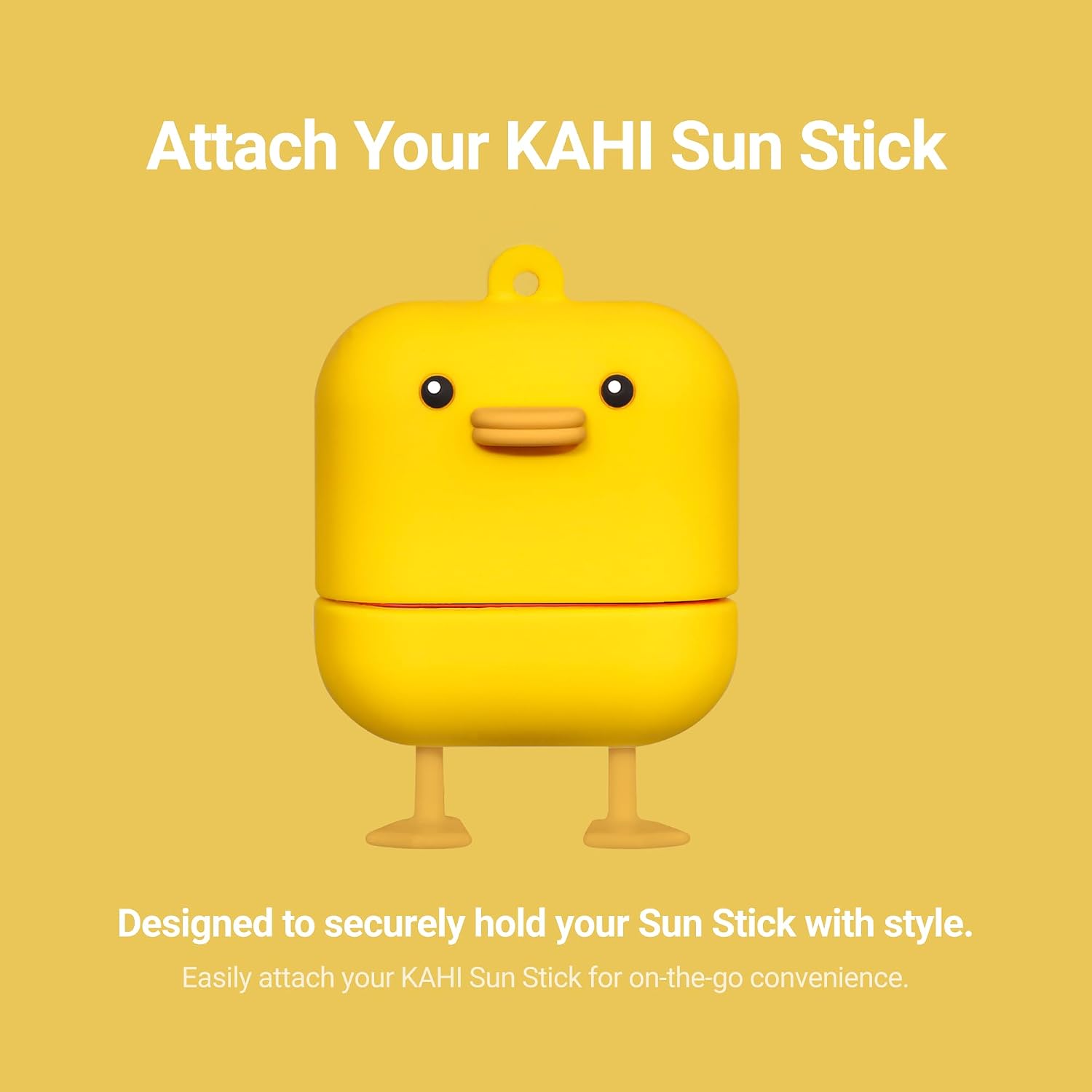 LLAVEROS KAHI AIRY FIT SUN STICK PORTA PROTECTOR DE SILICONA PATO - 5