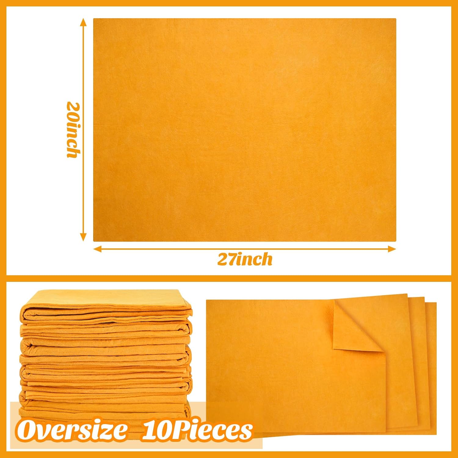 PAÑO DE MICROFIBRA SEEWEY 20 X 27 PULGADAS 10 UNIDADES - 3