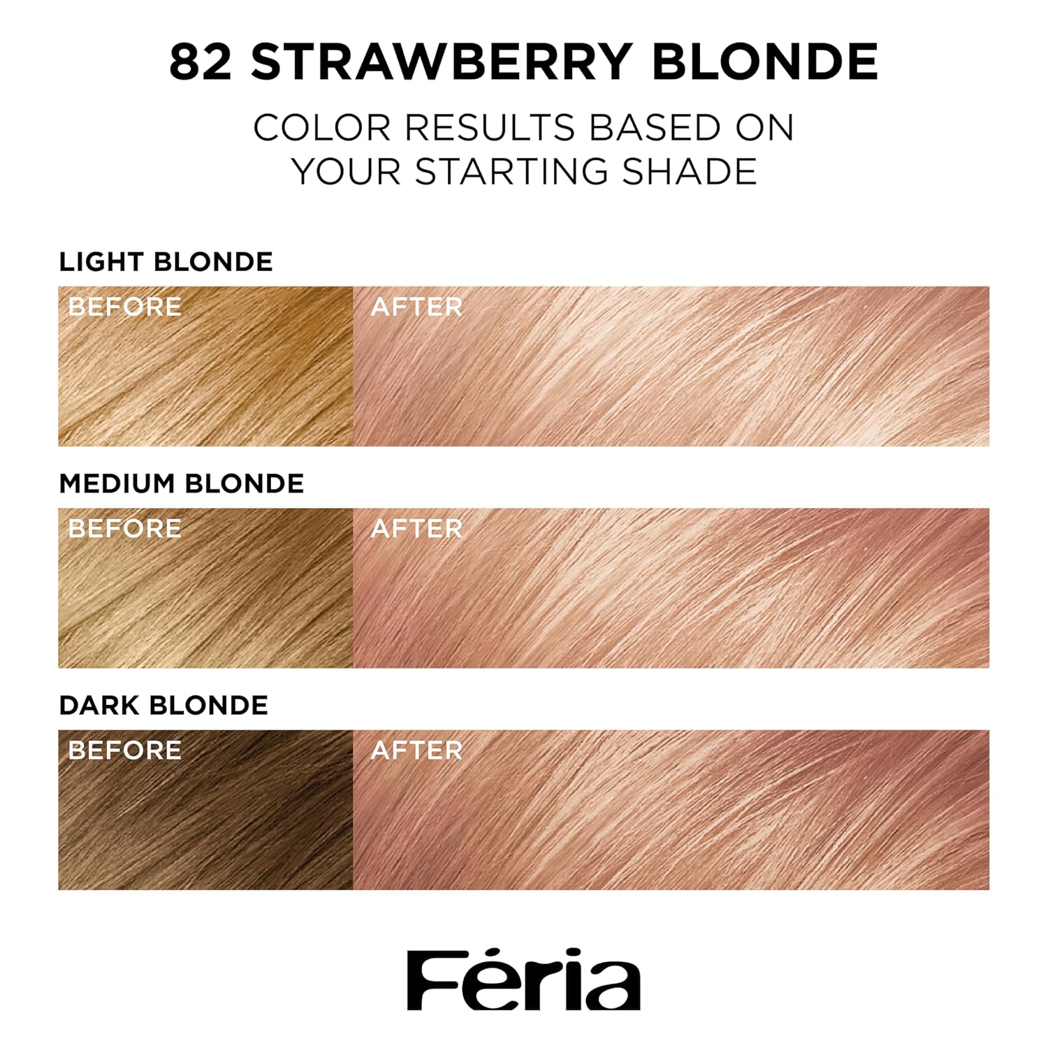 TINTURA PERMANENTE PARA CABELLO L’OREAL PARIS FERIA 82 STRAWBERRY BLONDE - 2