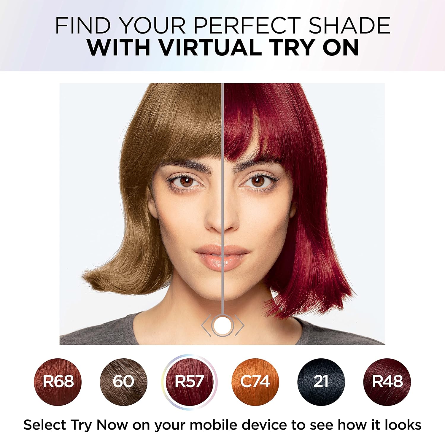 KIT DE TINTURA PERMANENTE PARA CABELLO L'OREAL PARIS FERIA MIDNIGHT BOLD TWILIGHT HAZE - 5