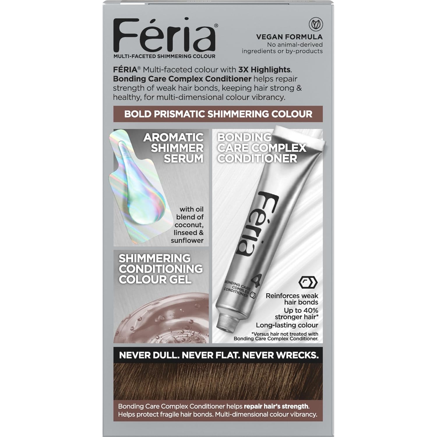 TINTE PERMANENTE PARA CABELLO L'OREAL PARIS FERIA 50 HAVANA BROWN - 3