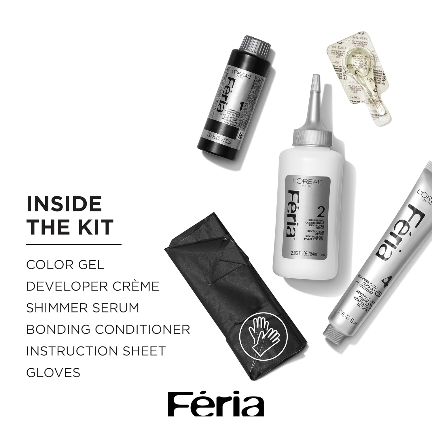 TINTE PERMANENTE PARA CABELLO L'OREAL PARIS FERIA 50 HAVANA BROWN - 5