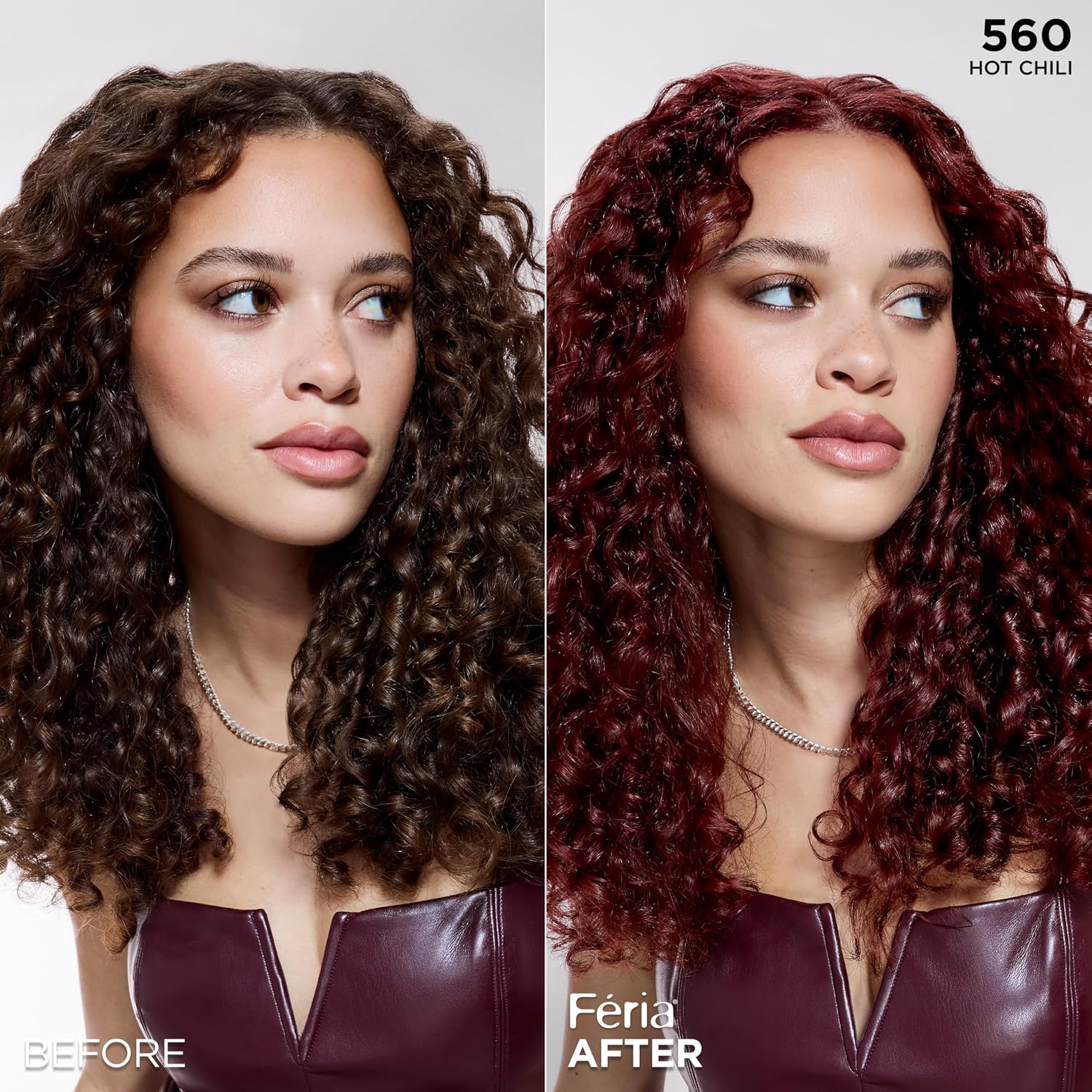 TINTE PERMANENTE PARA CABELLO L'ORÉAL PARIS FERIA 560 HOT CHILI - 4