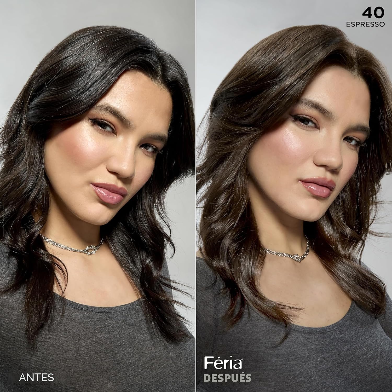TINTE PERMANENTE PARA CABELLO L'OREAL PARIS FERIA ESPRESSO 40 - 4