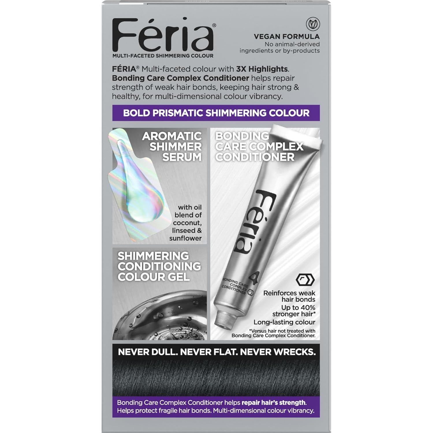 TINTE PERMANENTE PARA CABELLO L'OREAL PARIS FERIA 20 NEGRO NATURAL - 3