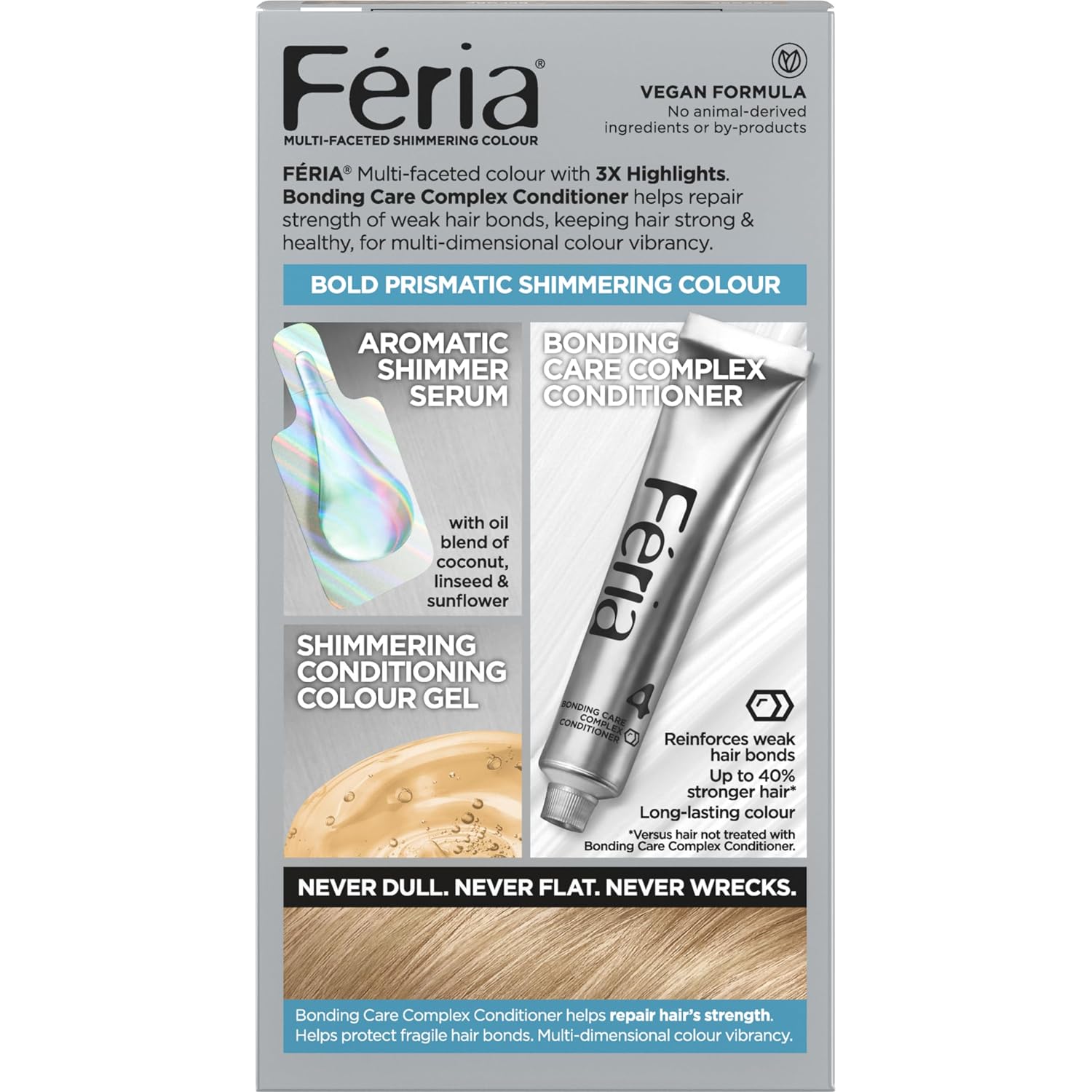 TINTE PERMANENTE PARA CABELLO L'OREAL PARIS FERIA CHAMPAGNE COCKTAIL 91 - 3