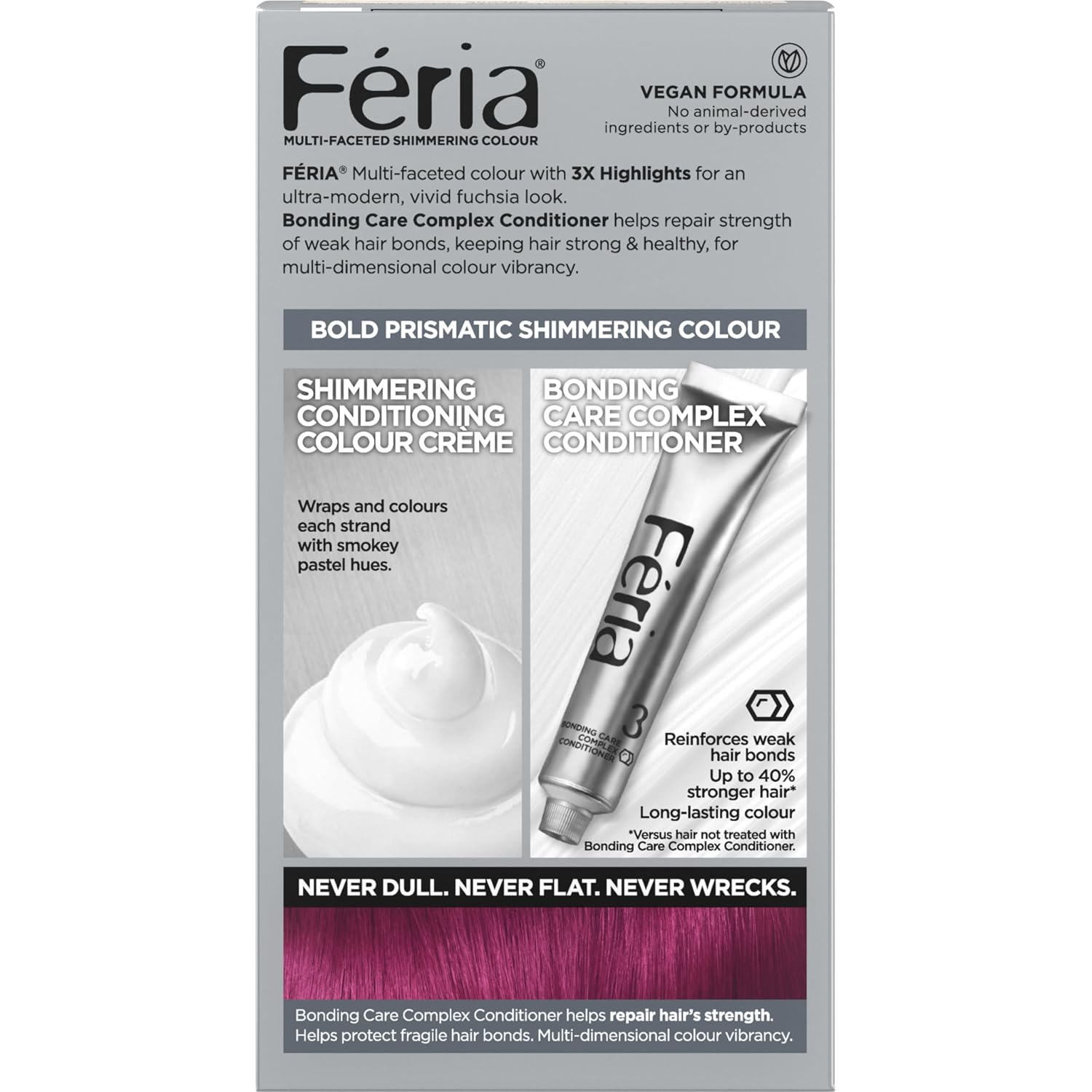 TINTE PERMANENTE PARA CABELLO L'OREAL PARIS FERIA 622 FUCSIA - 3