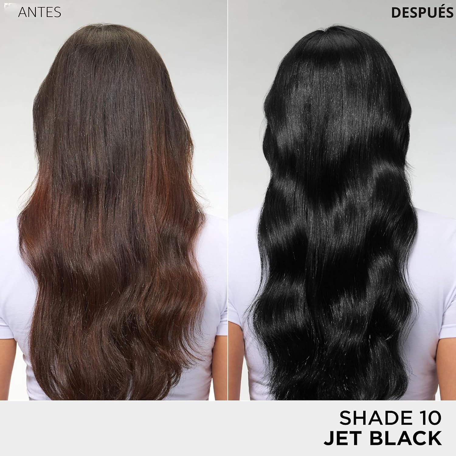 TINTE PERMANENTE PARA CABELLO L’ORÉAL PARIS FERIA JET BLACK 10 NEGRO AZABACHE - 4