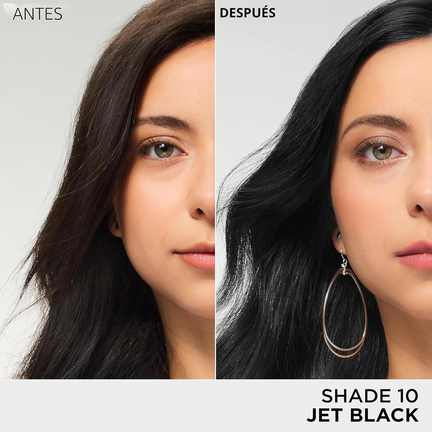 TINTE PERMANENTE PARA CABELLO L’ORÉAL PARIS FERIA JET BLACK 10 NEGRO AZABACHE - 5