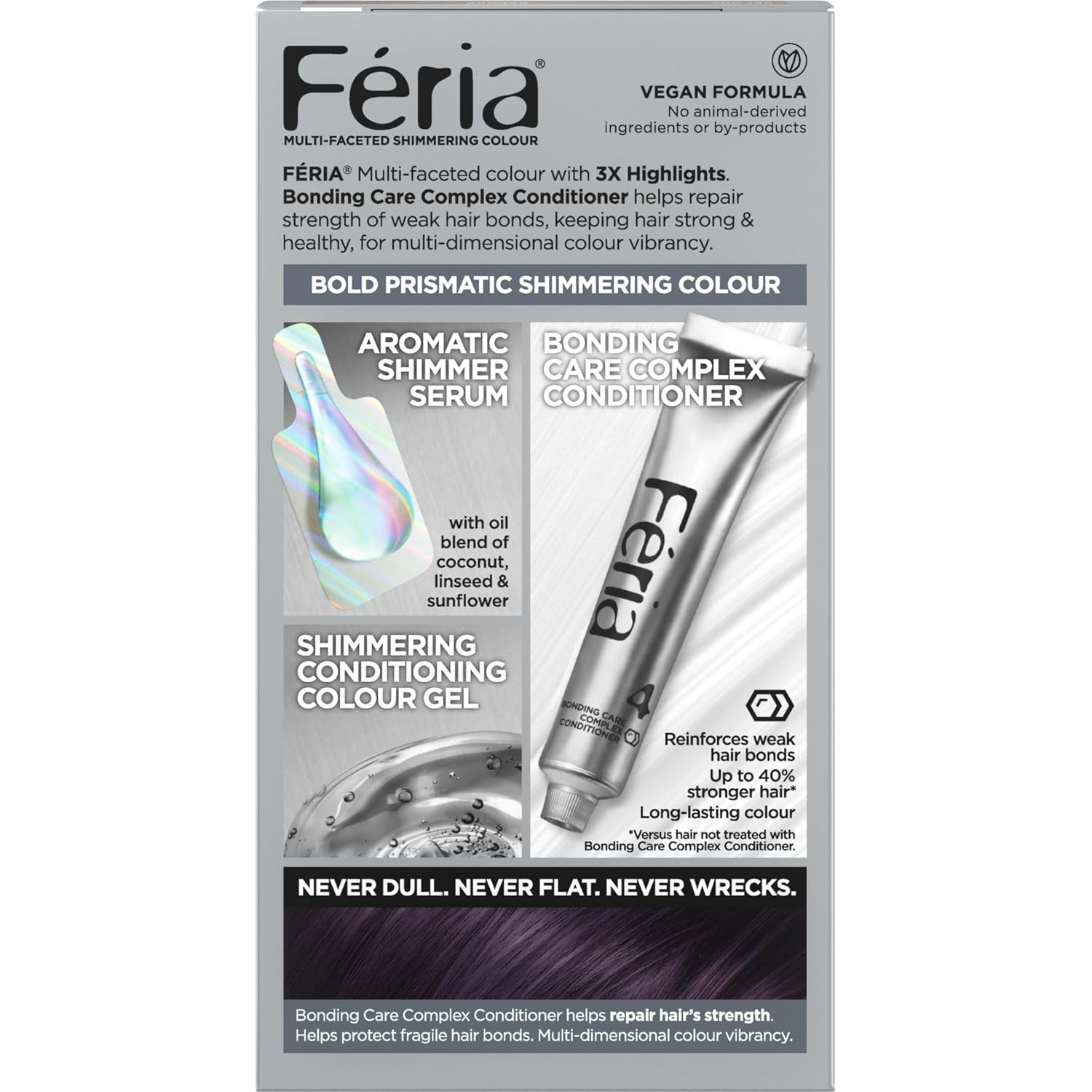 TINTE PERMANENTE PARA CABELLO L'OREAL PARIS FERIA 521 AMATISTA FRÍA - 3