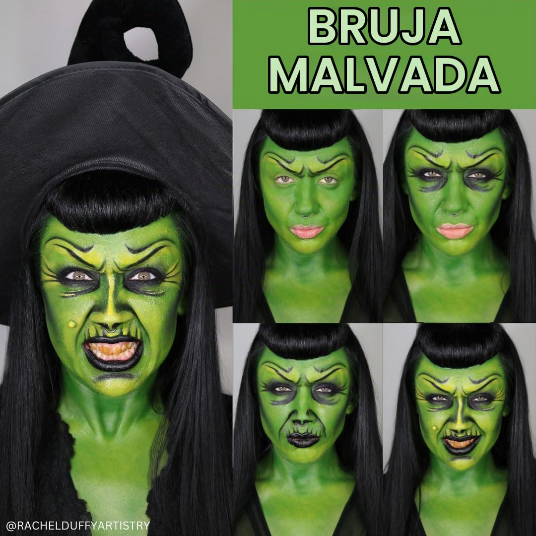 SET DE MAQUILLAJE PROFESIONAL MEHRON MAKEUP CHARACTER KIT - WITCH - 3