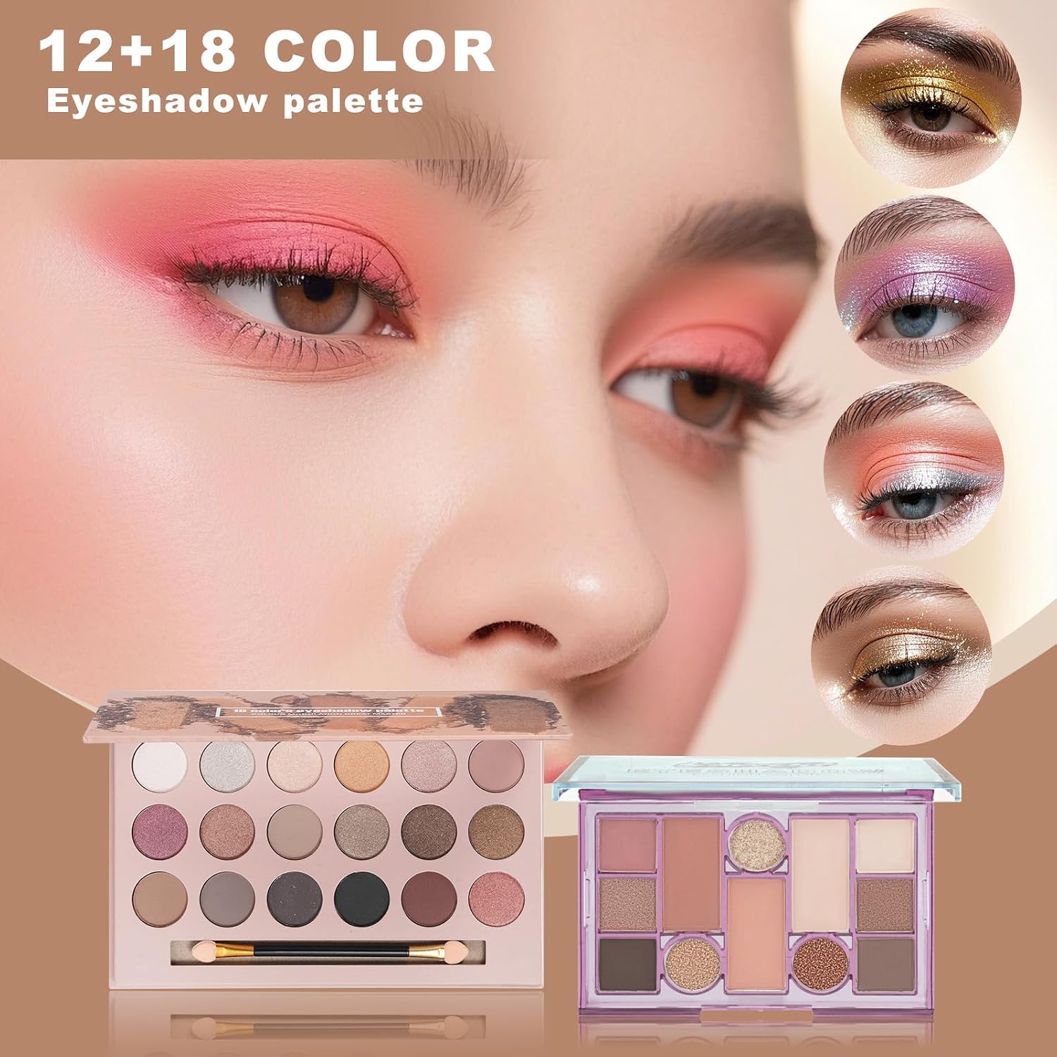 SET DE MAQUILLAJE KAVCENT KIT COMPLETO PARA MUJERES Y ADOLESCENTES - 3