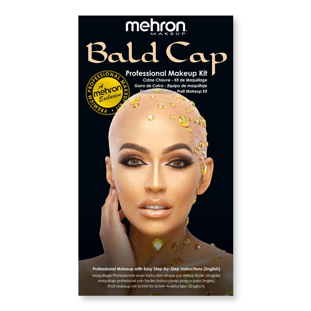 SET DE MAQUILLAJE PROFESIONAL MEHRON MAKEUP CHARACTER KIT BALD CAP - 1
