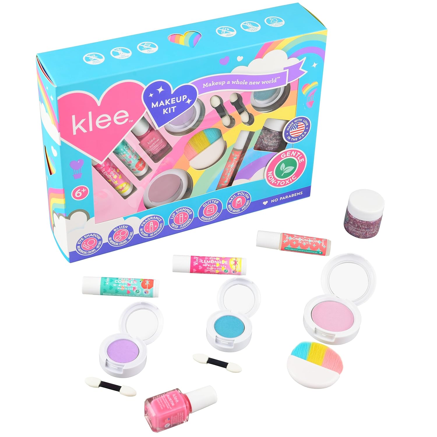 SET DE MAQUILLAJE KLEE NATURALS ULTIMATE MINERAL RAY OF BLISS - 2