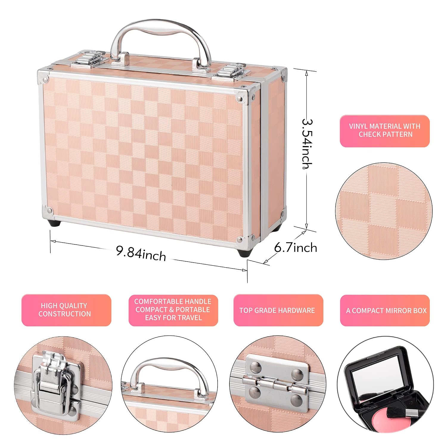 SET DE MAQUILLAJE HOT SUGAR FULL STARTER PARA ADOLESCENTES COLOR DORADO - 2