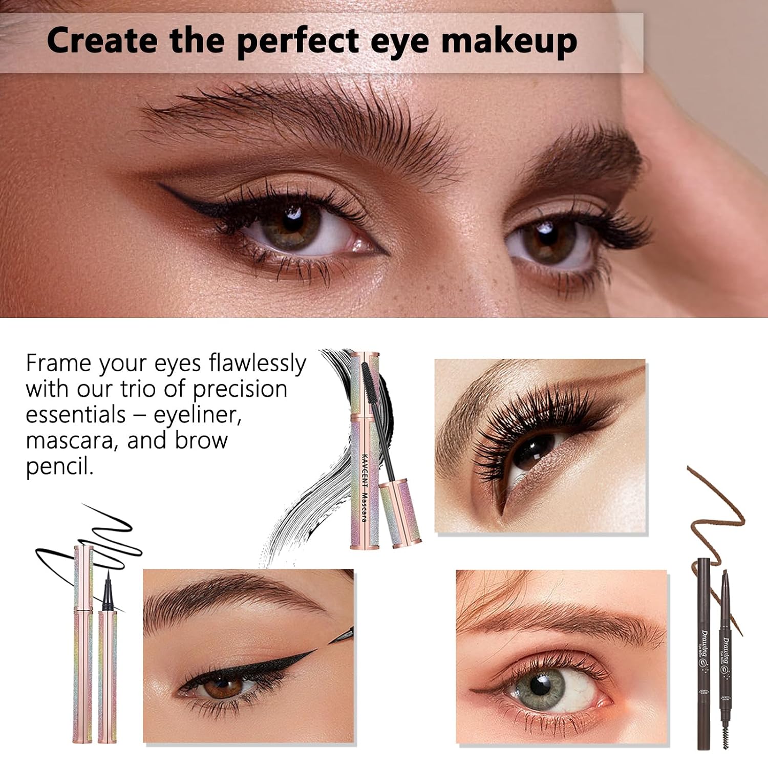 SET DE MAQUILLAJE KAVCENT COMPLETO PARA MUJERES Y ADOLESCENTES - 5
