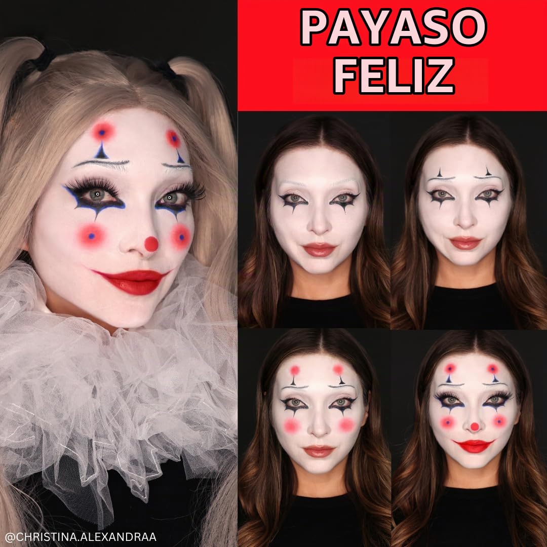 SET DE MAQUILLAJE PROFESIONAL MEHRON MAKEUP CHARACTER KIT CLOWN - 2