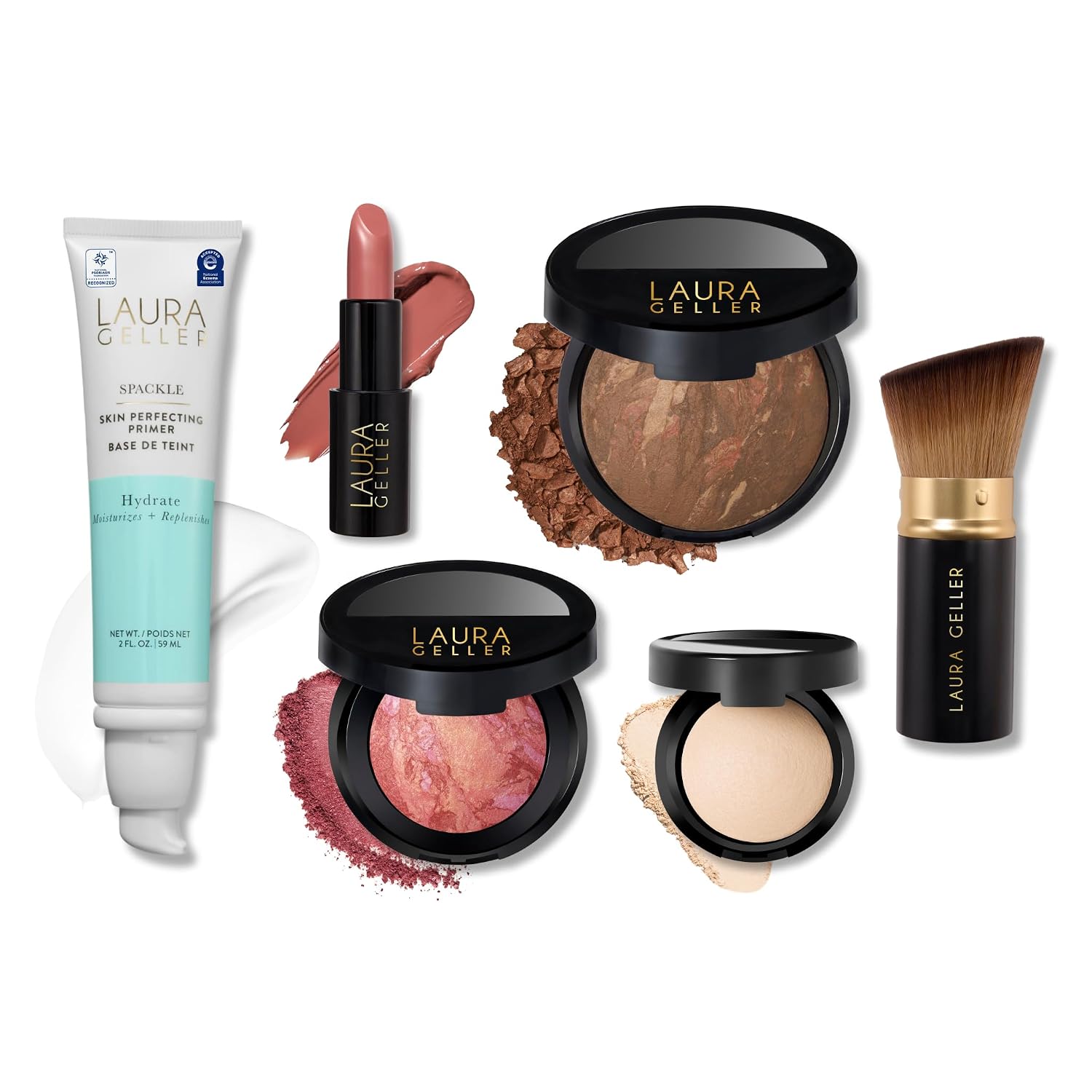 SET DE MAQUILLAJE LAURA GELLER CULT CLASSICS FULL FACE KIT TOFFEE - 1