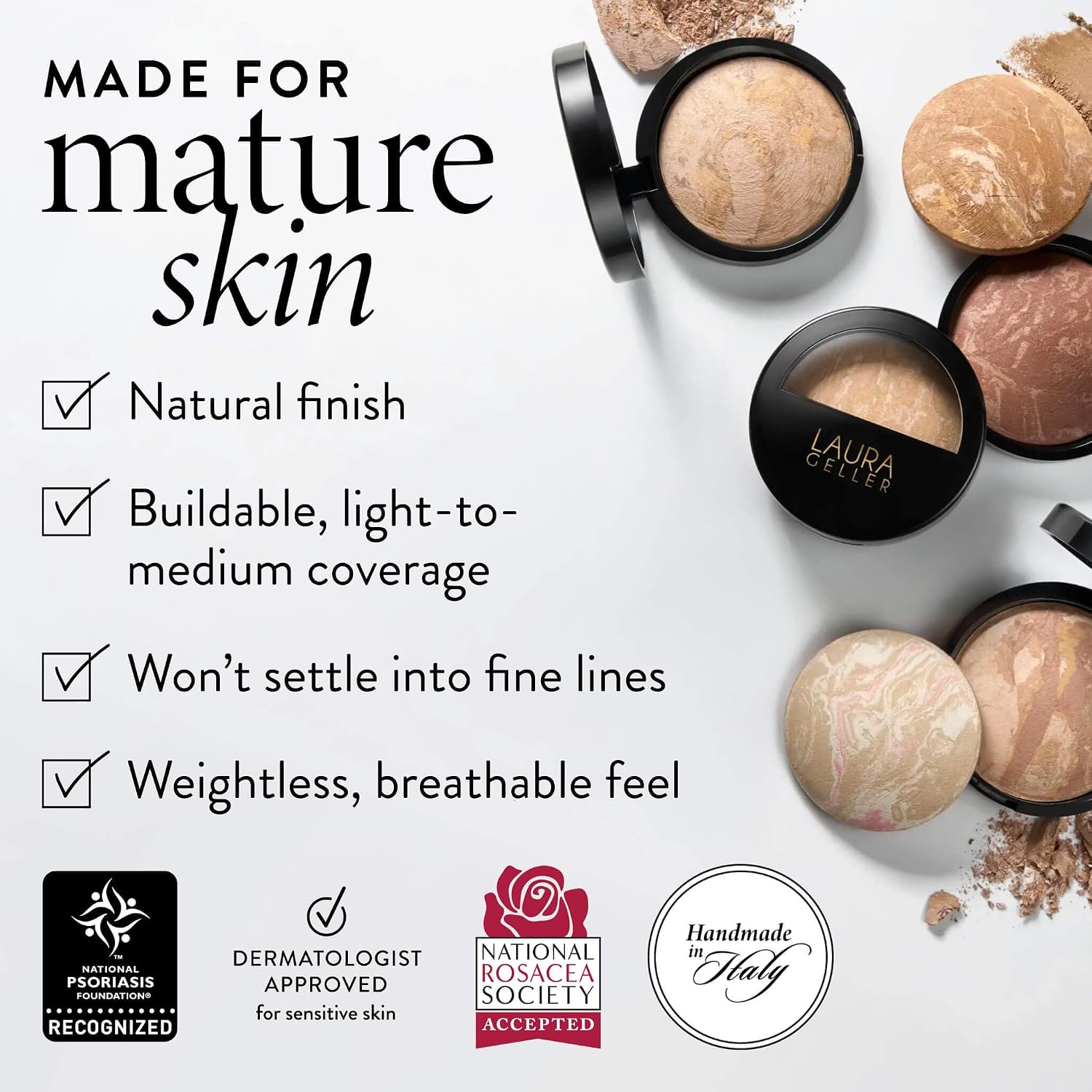 SET DE MAQUILLAJE LAURA GELLER CULT CLASSICS FULL FACE KIT TOFFEE - 4