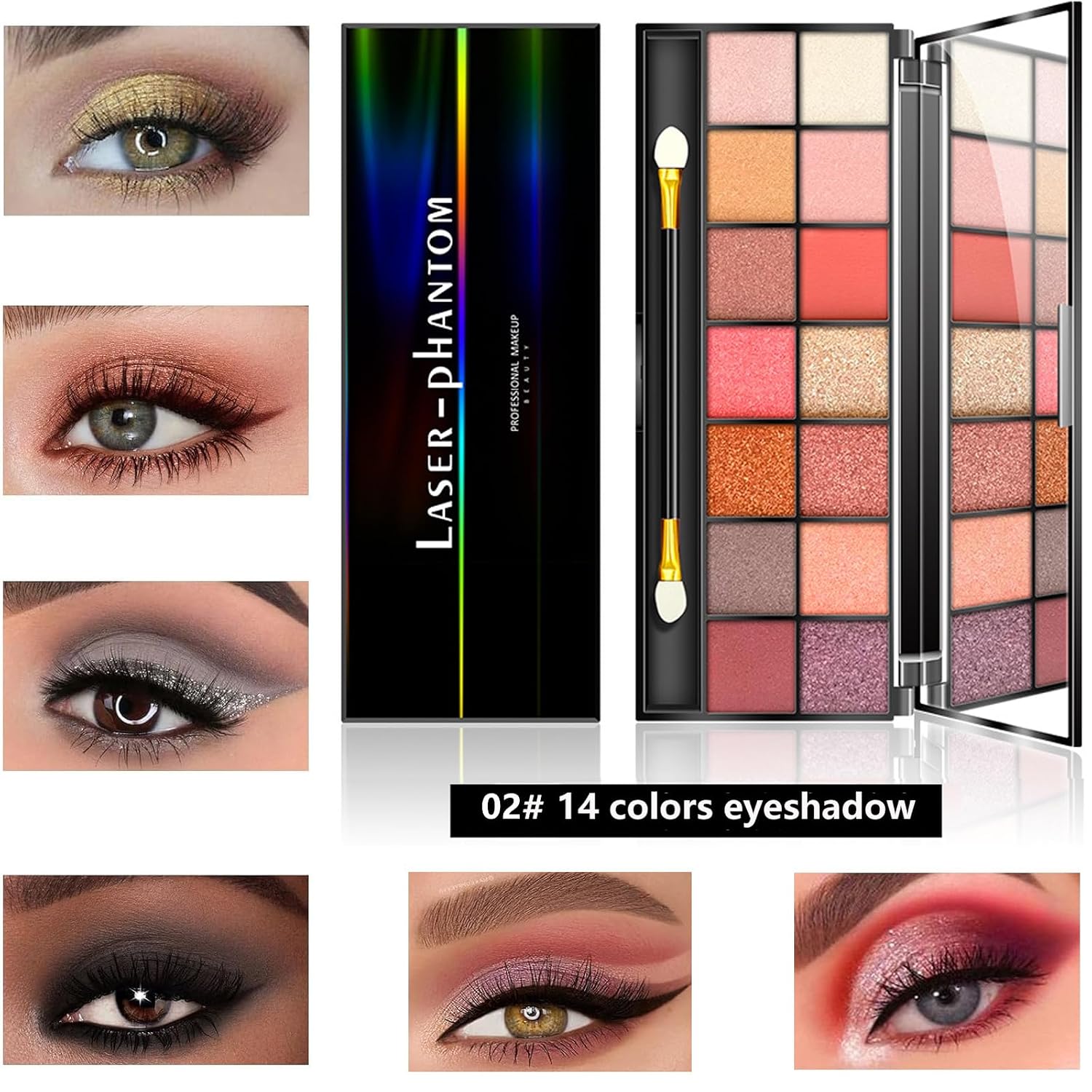 SET DE MAQUILLAJE COMPLETO COLIUSA ALL IN ONE PARA MUJER - 4