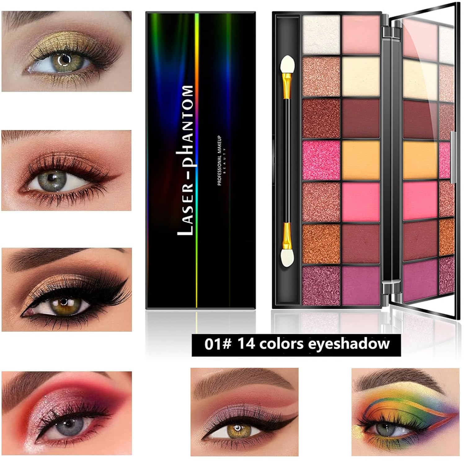 SET DE MAQUILLAJE COMPLETO COLIUSA ALL IN ONE PARA MUJER - 5