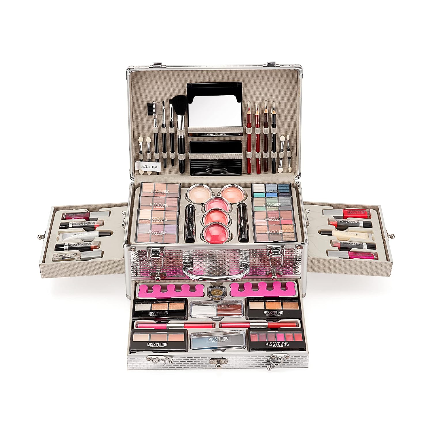 SET DE MAQUILLAJE JOYEEE ALL-IN-ONE 106 PIEZAS PARA MUJER - 1