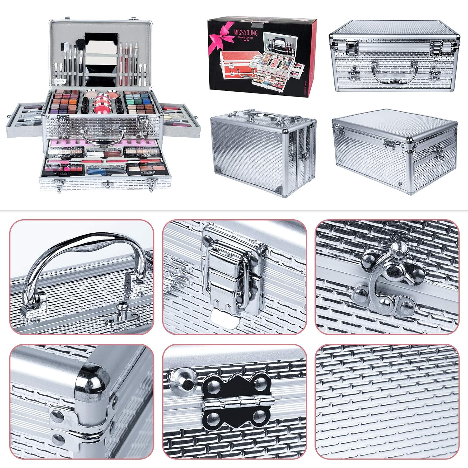 SET DE MAQUILLAJE JOYEEE ALL-IN-ONE 106 PIEZAS PARA MUJER - 5