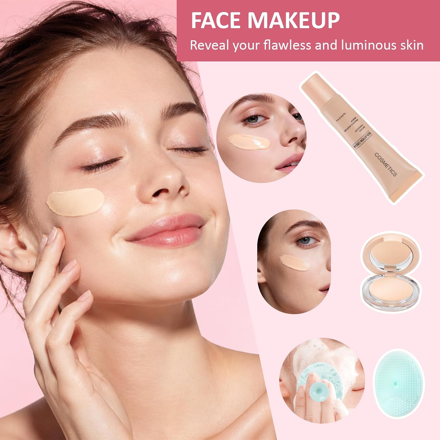 SET DE MAQUILLAJE LAZORA PARA ADOLESCENTES 10-12 AÑOS - 5
