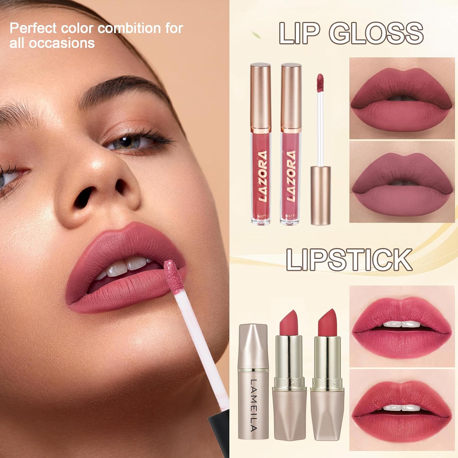 SET DE MAQUILLAJE VENSHUN COMPLETO PARA MUJERES Y ADOLESCENTES CON PALETA DE 18 COLORES - 5