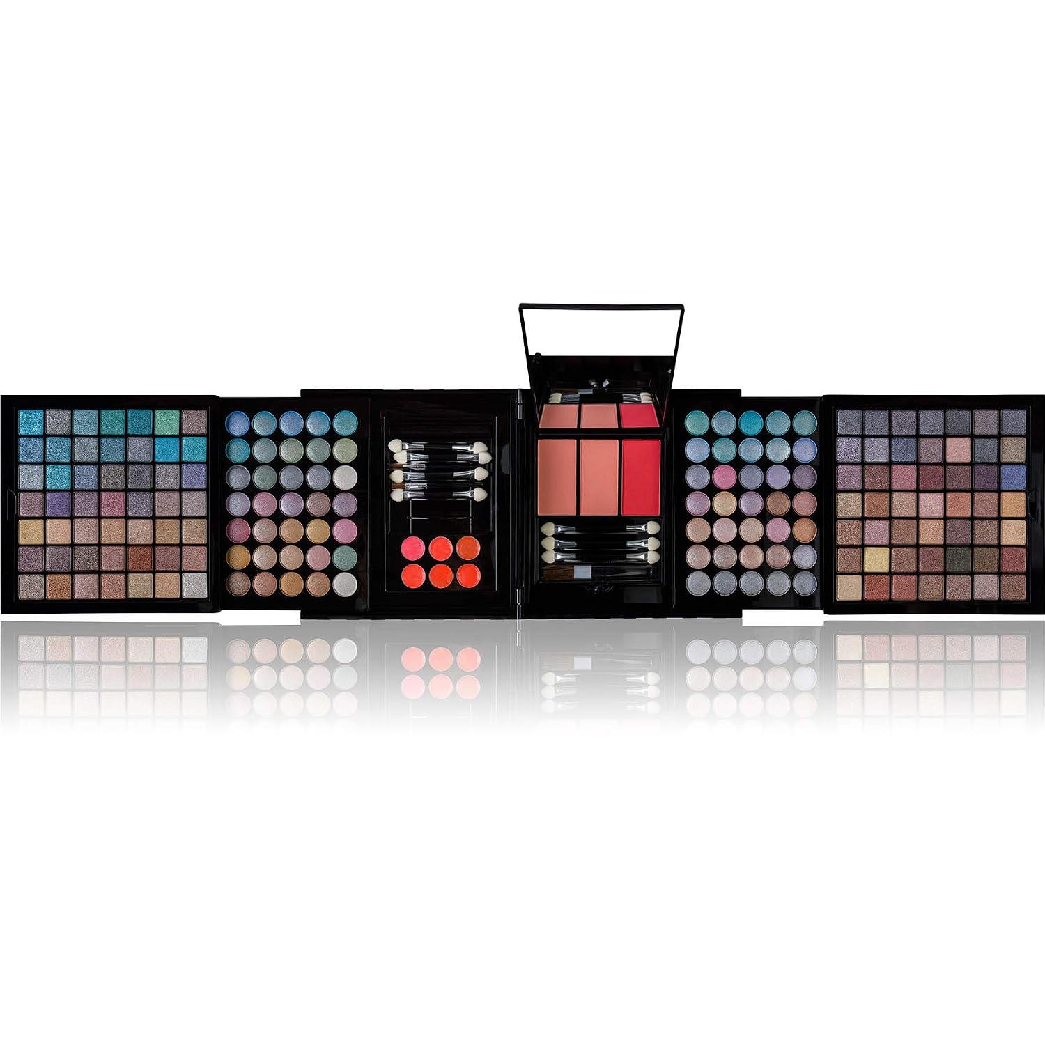 SET DE MAQUILLAJE SHANY ALL IN ONE HARMONY CON 168 SOMBRAS, BLUSH, GLOSS Y BROCHAS - 2