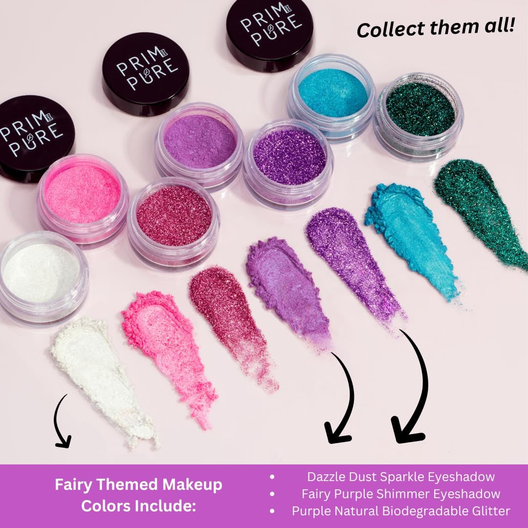 SET DE MAQUILLAJE INFANTIL PRIM AND PURE KIDS FAIRY PURPLE - 4